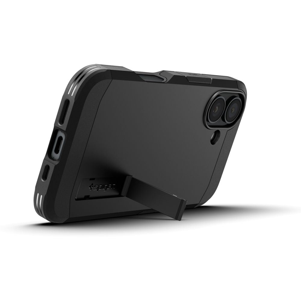 MagSafe-kotelo Apple iPhone 16 Plus -puhelimelle, Spigen, Tough Armor, Musta