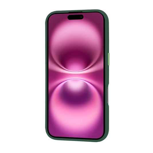 MagSafe-kuori Apple iPhone 16 Plus:lle, Techsuit, HaloFrost, Vihreä