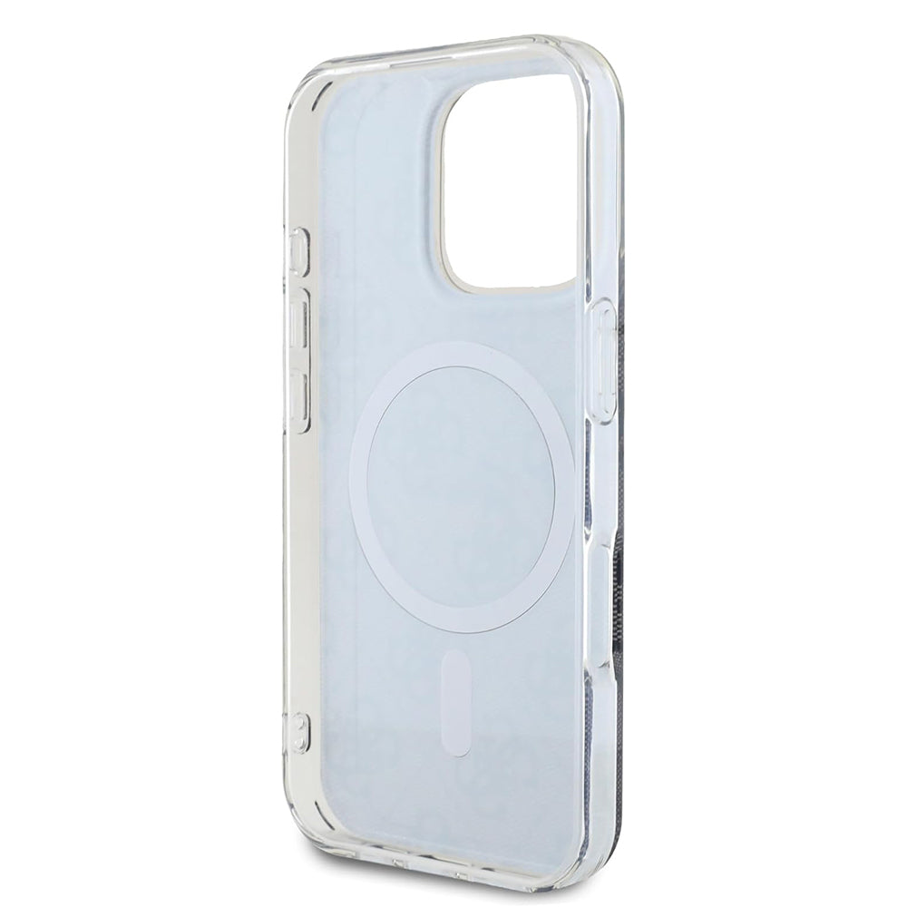 MagSafe-kotelo Apple iPhone 16 Prolle, Guess, IML 4G, Musta