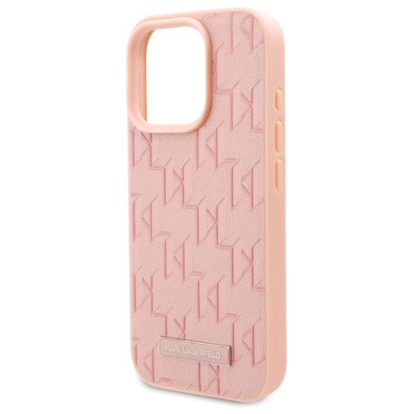 MagSafe-kotelo Apple iPhone 16 Prolle, Karl Lagerfeld, Hot Stamp, Pinkki