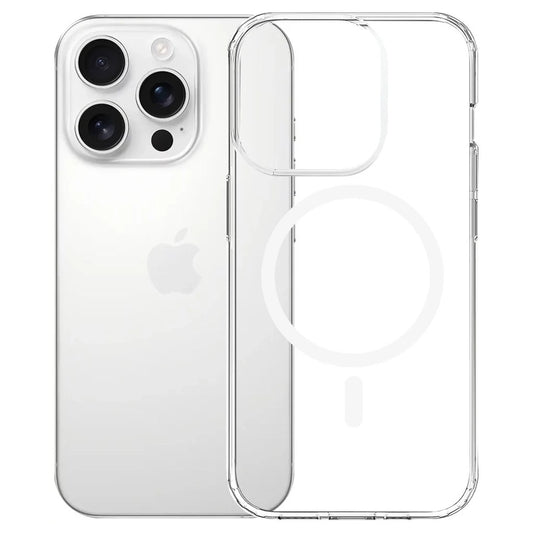 MagSafe-kuori Apple iPhone 16 Pro Maxille, 3MK, Armor MagCase, Läpinäkyvä