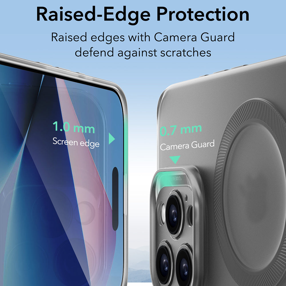 MagSafe-kotelo Apple iPhone 16 Pro Maxille, ESR, Zero, Harmaa Satinoitu