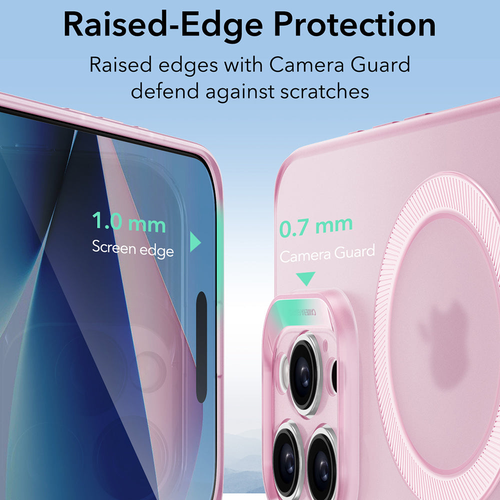 MagSafe-kotelo Apple iPhone 16 Pro Maxille, ESR, Zero, Satinoitu Vaaleanpunainen