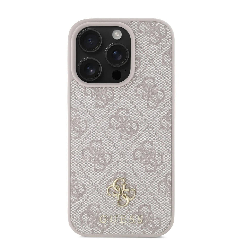 MagSafe-kotelo Apple iPhone 16 Pro Maxille, Guess, 4G Classic, Pinkki