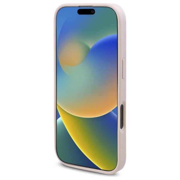 MagSafe-kotelo Apple iPhone 16 Pro Maxille, Guess, 4G Flowers Print, Pinkki