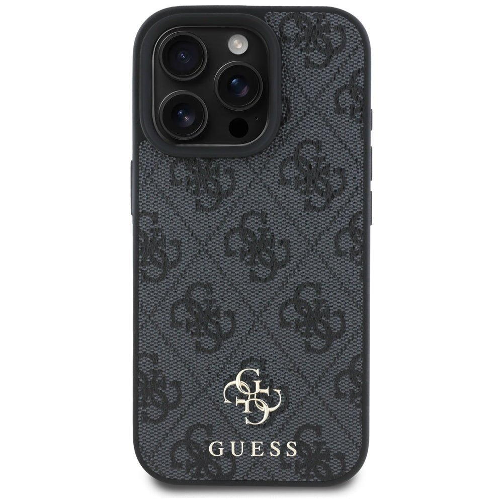 MagSafe-kotelo Apple iPhone 16 Pro Maxille, Guess, 4G Small and Classic Logo, Musta