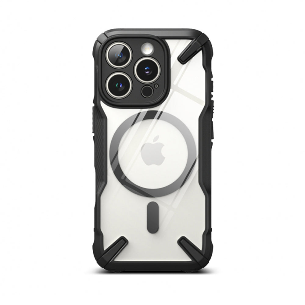 MagSafe-kotelo Apple iPhone 16 Pro Maxille, Ringke, Fusion X, Musta