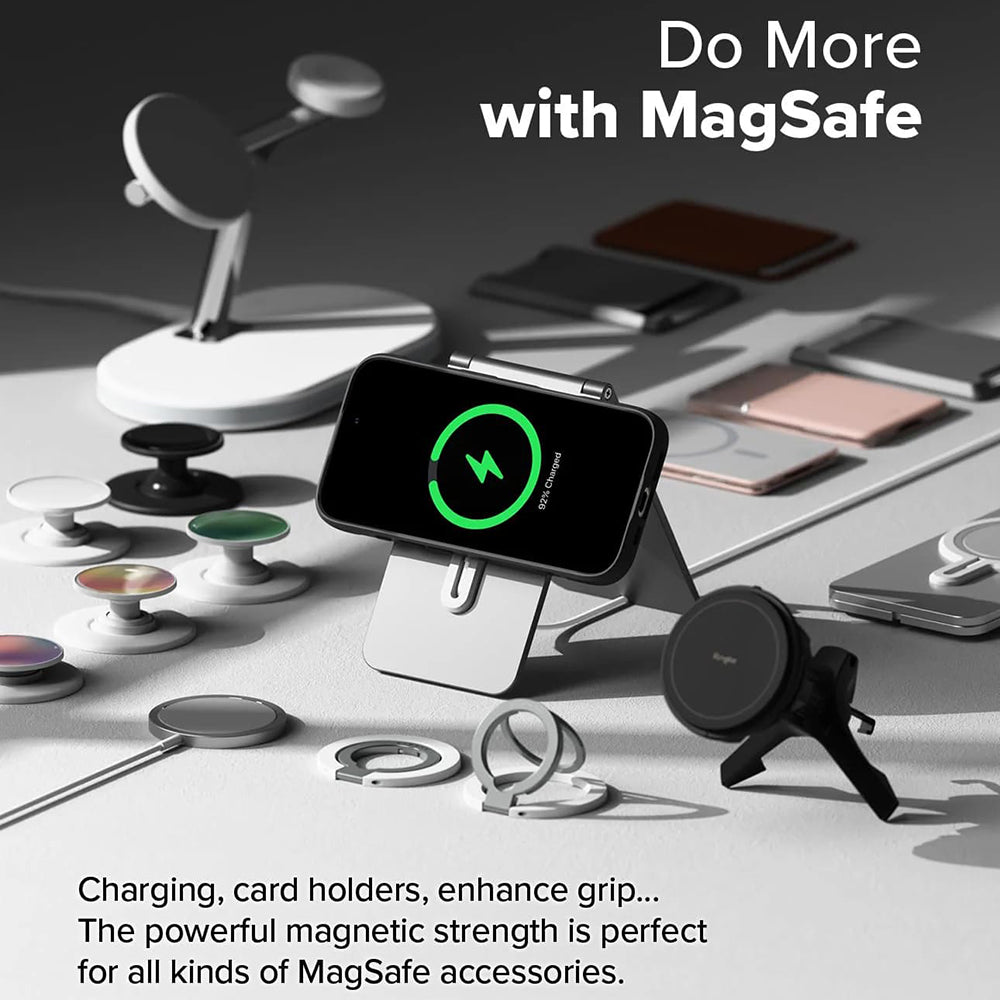 MagSafe-kotelo Apple iPhone 16 Pro Maxille, Ringke, Fusion X, Musta