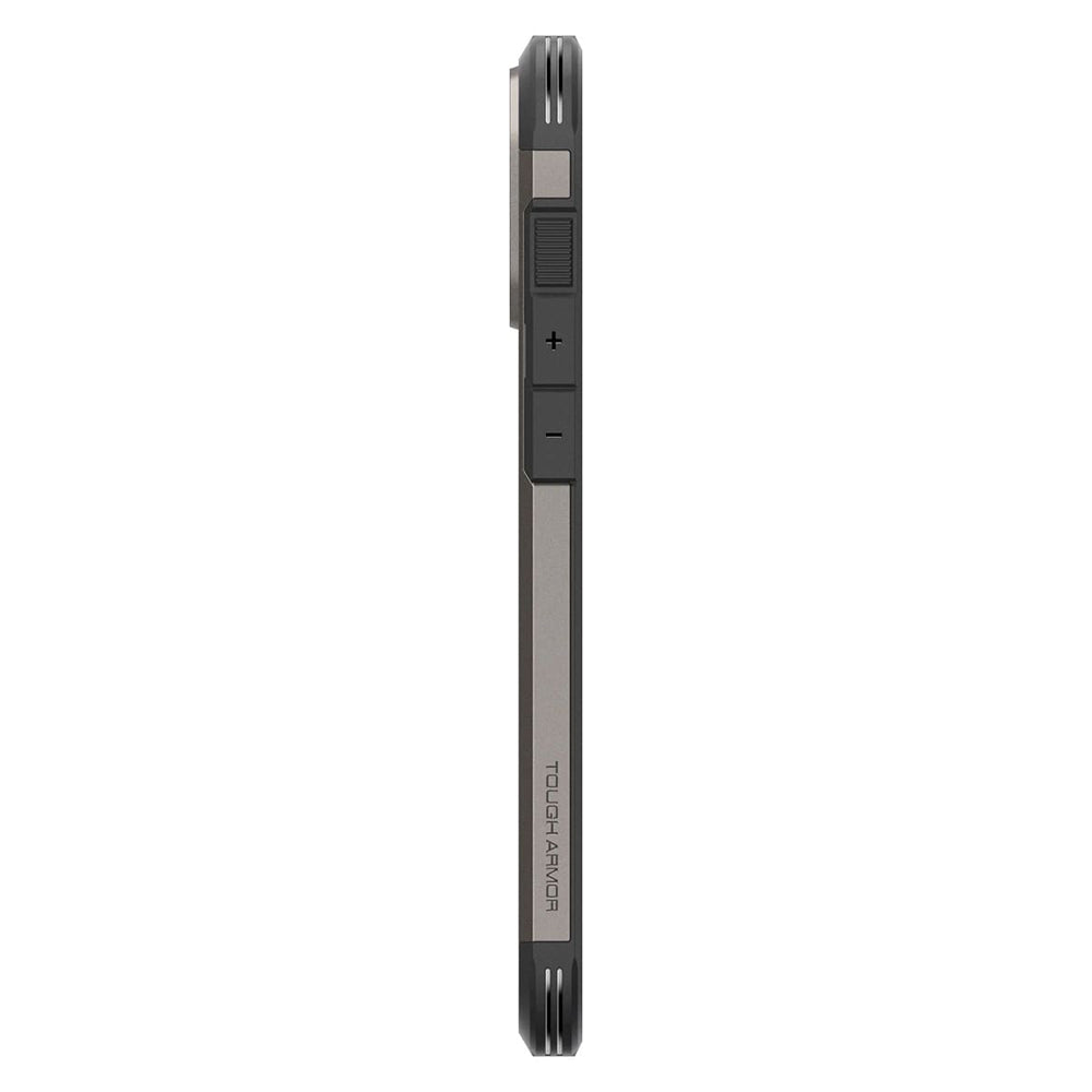 MagSafe-kotelo Apple iPhone 16 Pro Maxille, Spigen, Tough Armor, Harmaa ACS08012