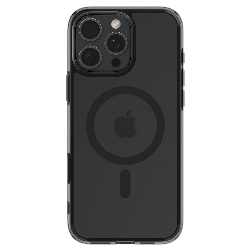 MagSafe-kotelo Apple iPhone 16 Pro Maxille, Spigen, Ultra Hybrid T, Satinoitu Musta ACS08507