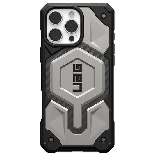MagSafe-kuori Apple iPhone 16 Pro Maxille, Urban Armor Gear, Monarch Pro, Harmaa