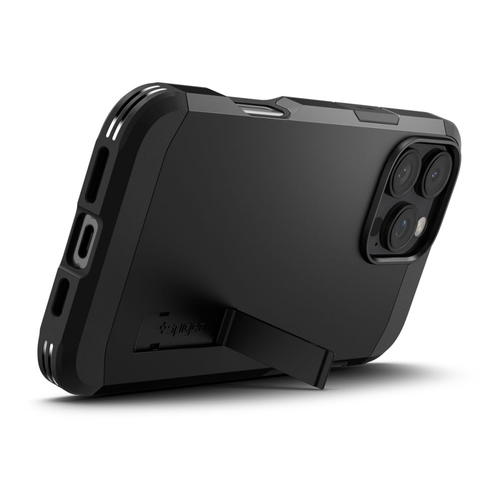 MagSafe-kuori Apple iPhone 16 Pro:lle, Spigen, Tough Armor, Musta ACS08146