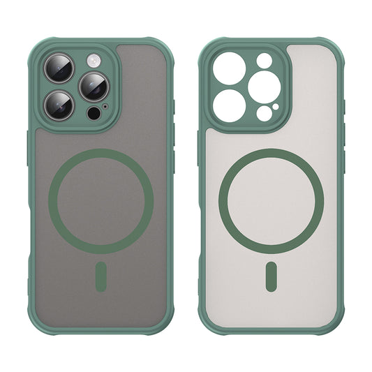 MagSafe-kuori Apple iPhone 16 Pro:lle, Techsuit, HaloFrost II, Vihreä