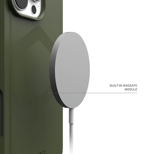 MagSafe-kuori Apple iPhone 16 Pro:lle, Urban Armor Gear, Essential Armor, Vihreä