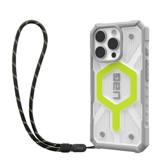 MagSafe-kuori Apple iPhone 16 Pro:lle, Urban Armor Gear, Pathfinder Clear nauhalla, Vihreä