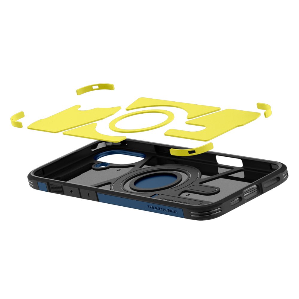 MagSafe-kotelo Apple iPhone 16:lle, Spigen, Tough Armor, laivastonsininen ACS08217