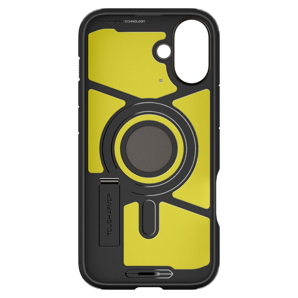 MagSafe-kotelo Apple iPhone 16:lle, Spigen, Tough Armor, Harmaa