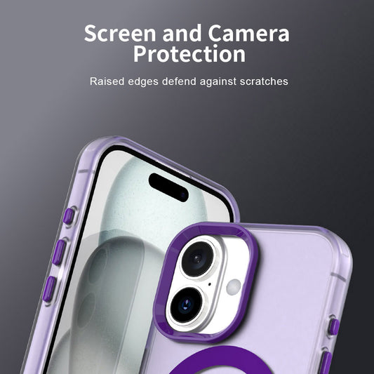 MagSafe-kuori Apple iPhone 16:lle, Techsuit, CandyCase, Violetti