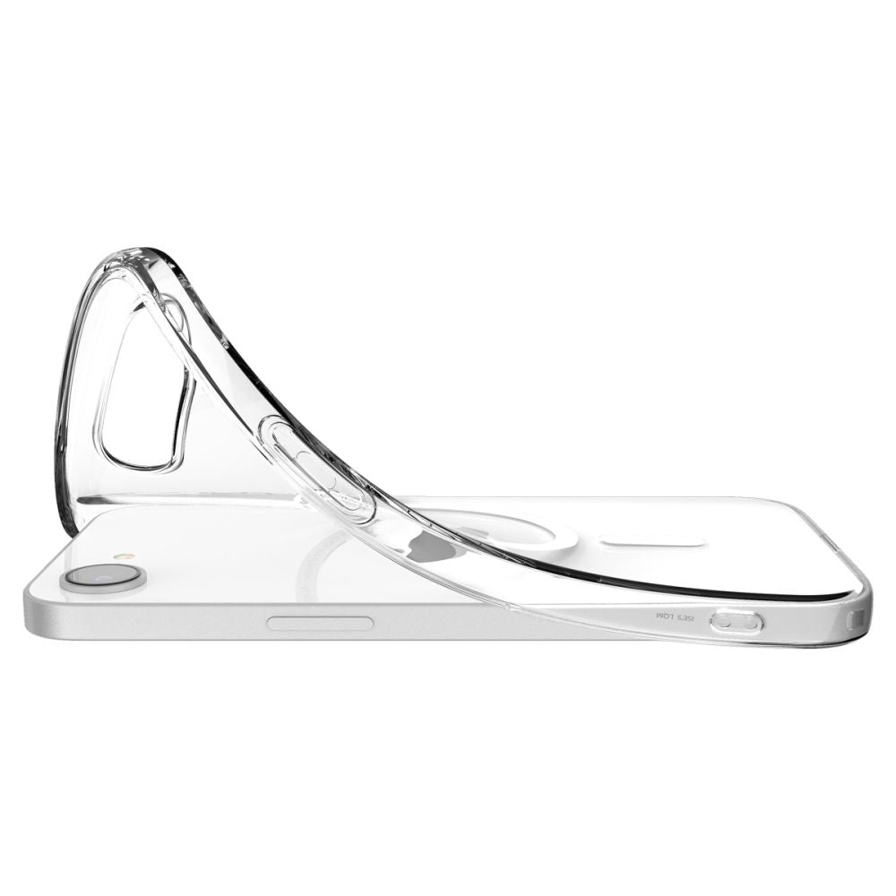 MagSafe-kotelo Apple iPhone 17e / 16e, Spigen, Liquid Crystal, Läpinäkyvä