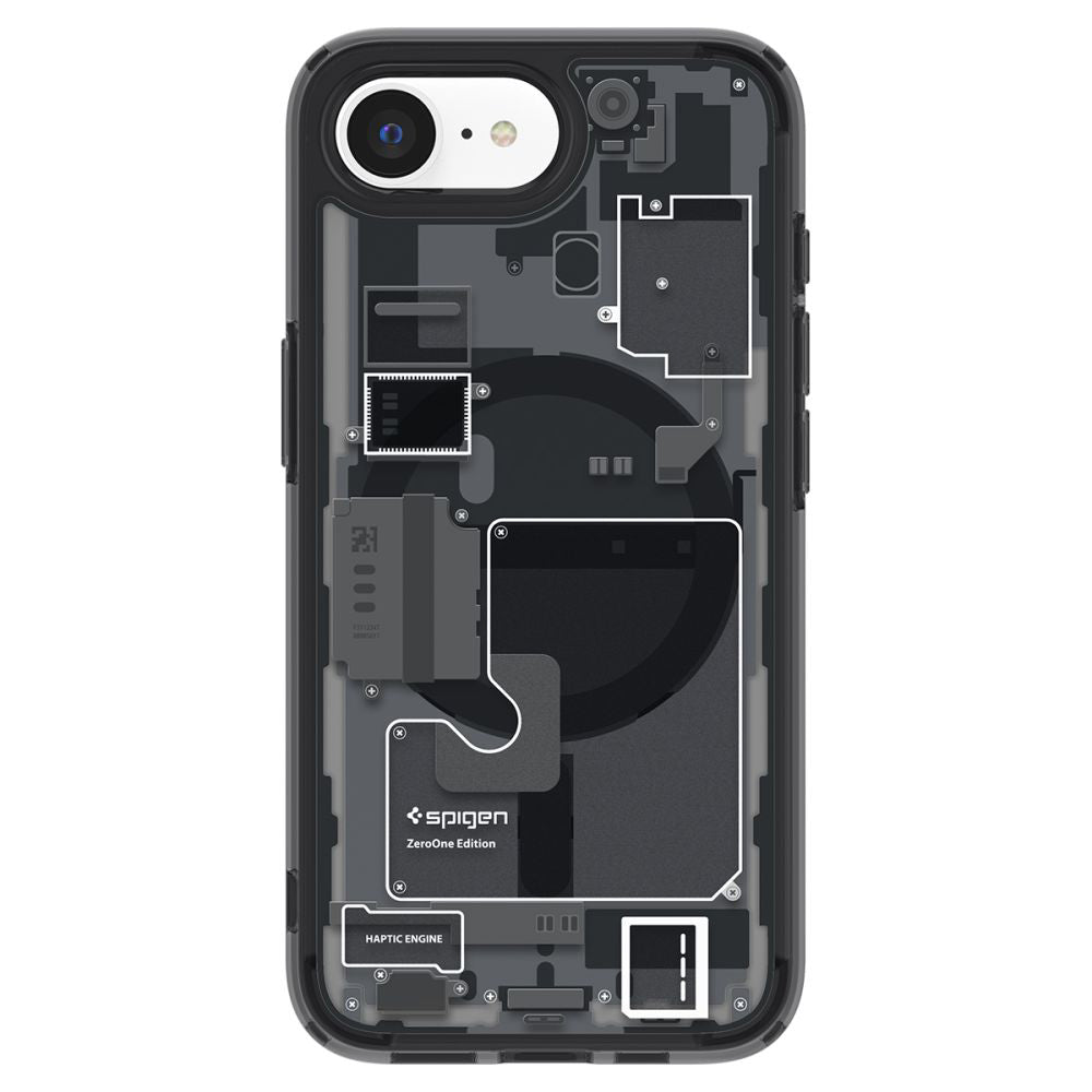 MagSafe Case for Apple iPhone 17e / 16e, Spigen, Ultra Hybrid Zero One, Black