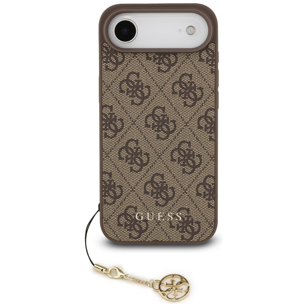 MagSafe-kotelo Apple iPhone 17 Airille, Guess, 4G Charm Cradle, Ruskea