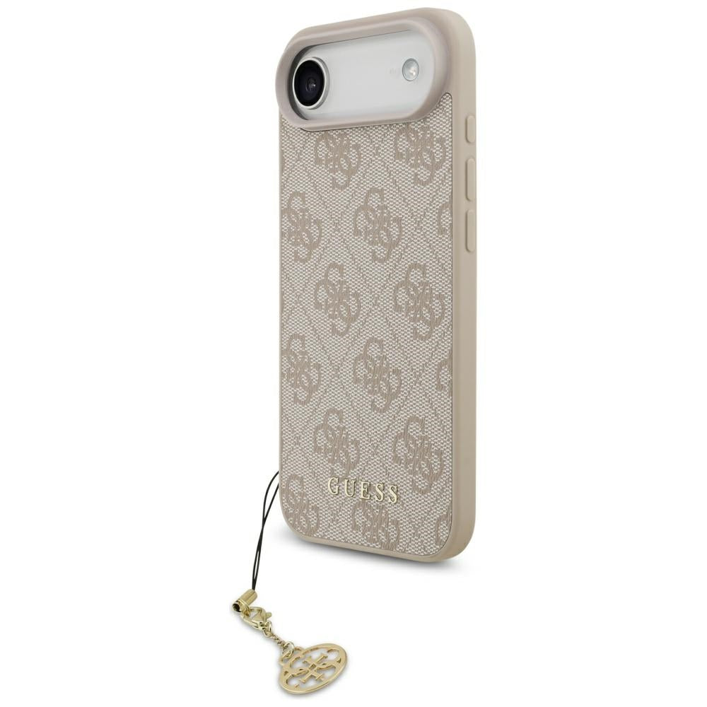 MagSafe-kotelo Apple iPhone 17 Airille, Guess, 4G Charm Cradle, Pinkki