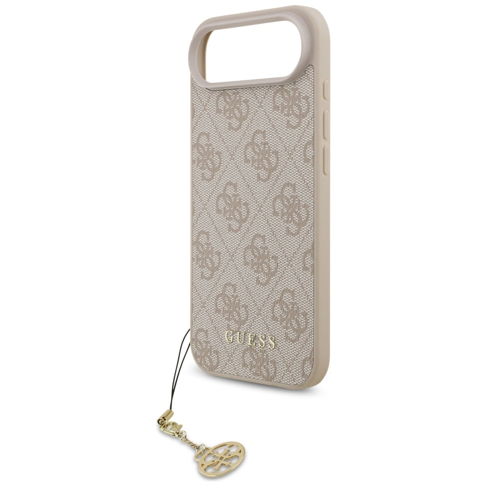 MagSafe-kotelo Apple iPhone 17 Airille, Guess, 4G Charm Cradle, Pinkki