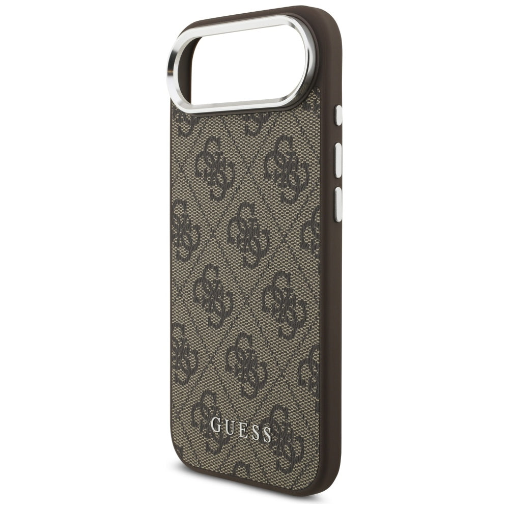 MagSafe-kotelo Apple iPhone 17 Airille, Guess, 4G Classic Logo, Ruskea
