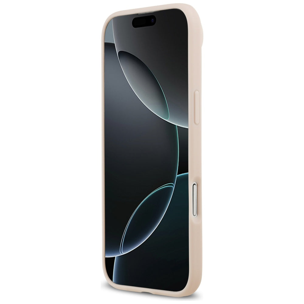 MagSafe-kotelo Apple iPhone 17 Airille, Guess, Grained Flowers, Pinkki