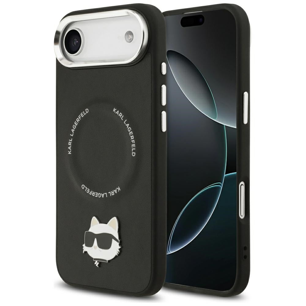 MagSafe-kotelo Apple iPhone 17 Airille, Karl Lagerfeld, Choupette Pin, Musta