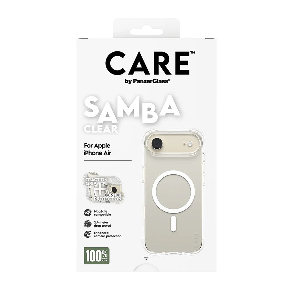 MagSafe-kotelo Apple iPhone 17 Airille, PanzerGlass, Muodikas, Läpinäkyvä Valkoinen