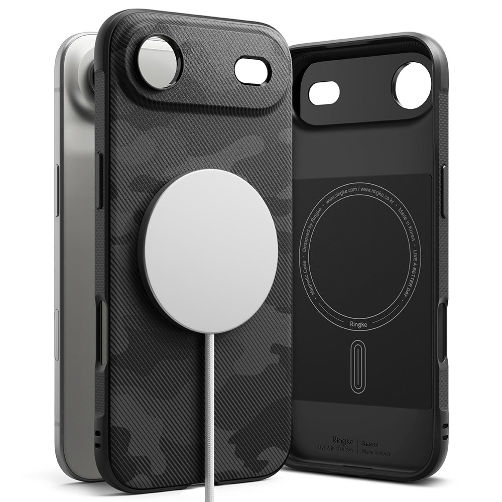 MagSafe-suojakotelo Apple iPhone 17 Airille, Ringke, Onyx, Camo