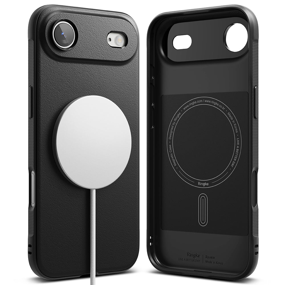 MagSafe-kotelo Apple iPhone 17 Airille, Ringke, Onyx, Musta