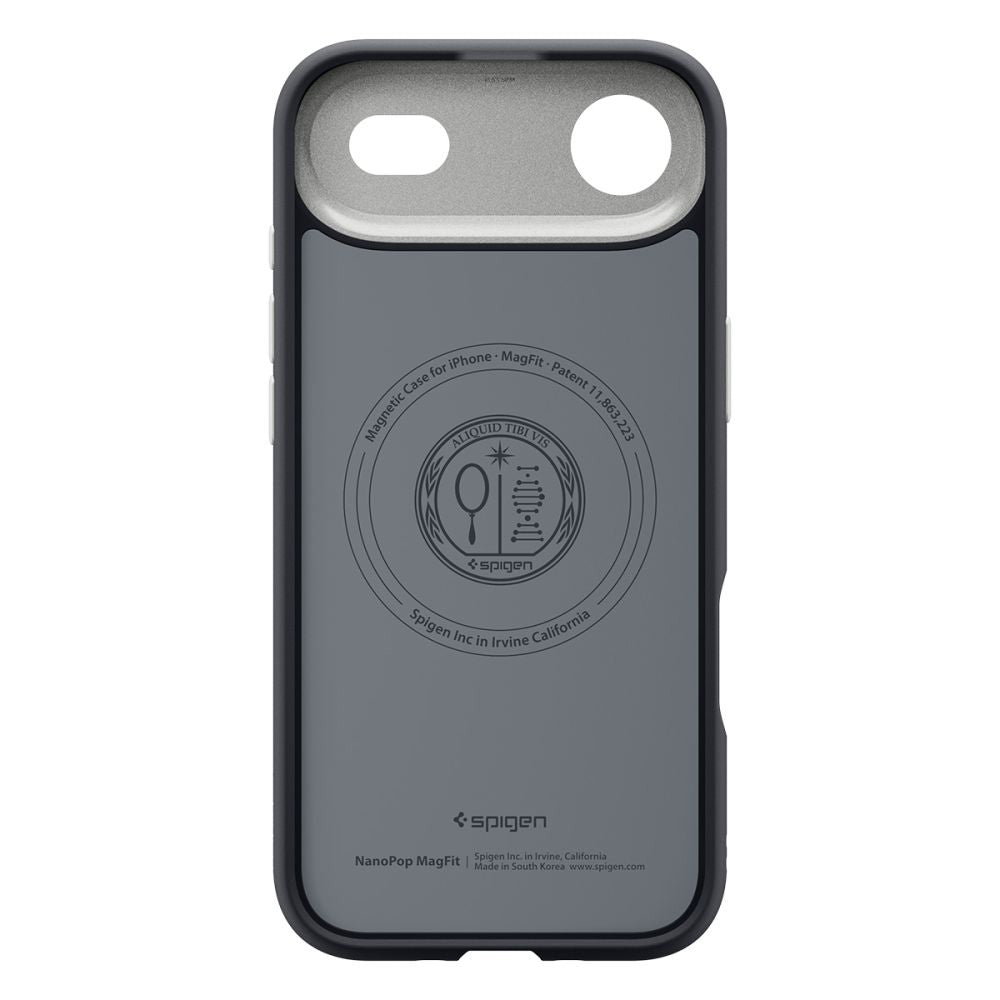MagSafe-kotelo Apple iPhone 17 Airille, Spigen, Caseology Nano Pop, Musta ACS10301