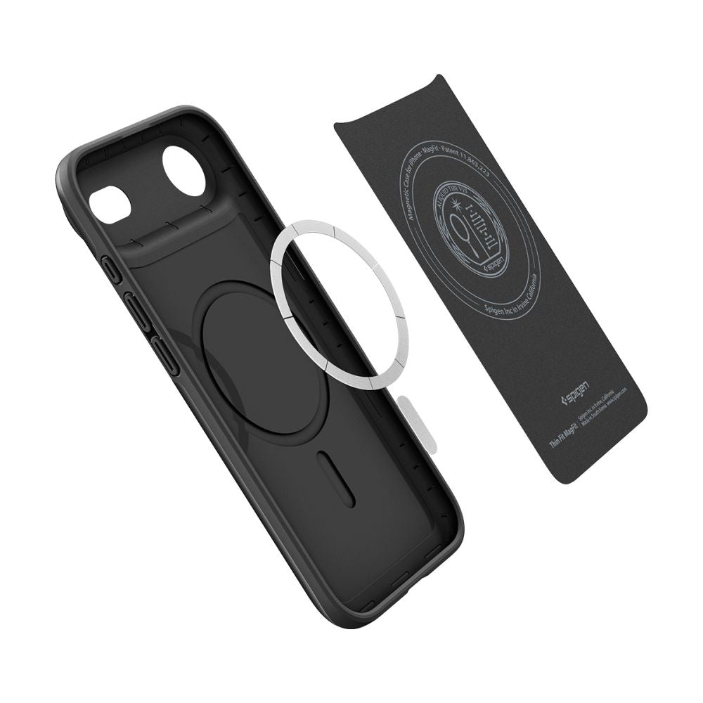 MagSafe Case for Apple iPhone 17 Air, Spigen, Thin Fit, Black ACS10306