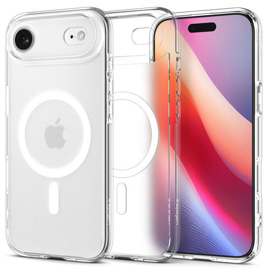 MagSafe-kotelo Apple iPhone 17 Airille, Spigen, Ultra Hybrid, Satinoitu Valkoinen