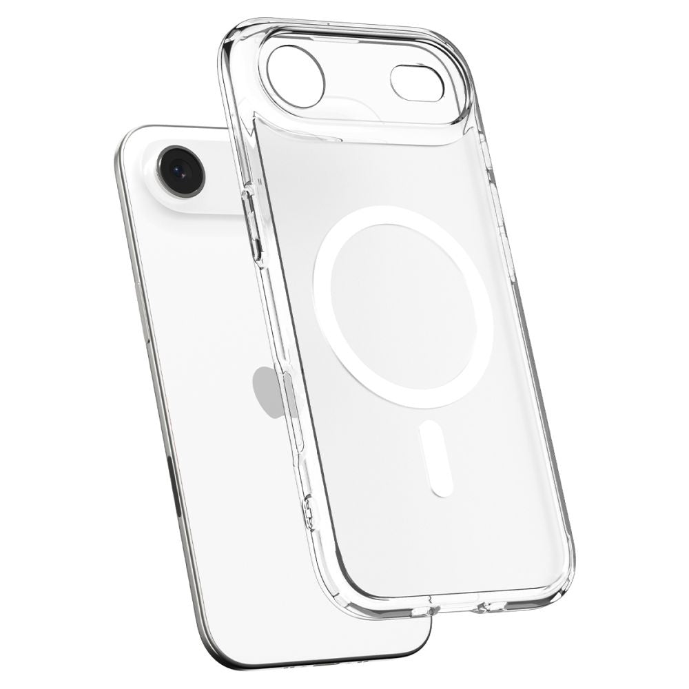 MagSafe-kotelo Apple iPhone 17 Airille, Spigen, Ultra Hybrid, Satinoitu Valkoinen
