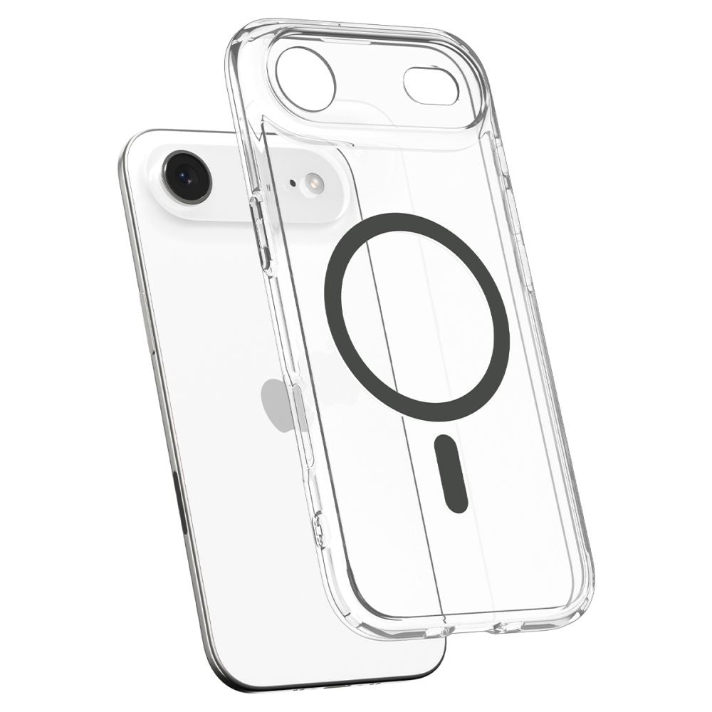 MagSafe-kotelo Apple iPhone 17 Airille, Spigen, Ultra Hybrid, Läpinäkyvä Harmaa ACS10314