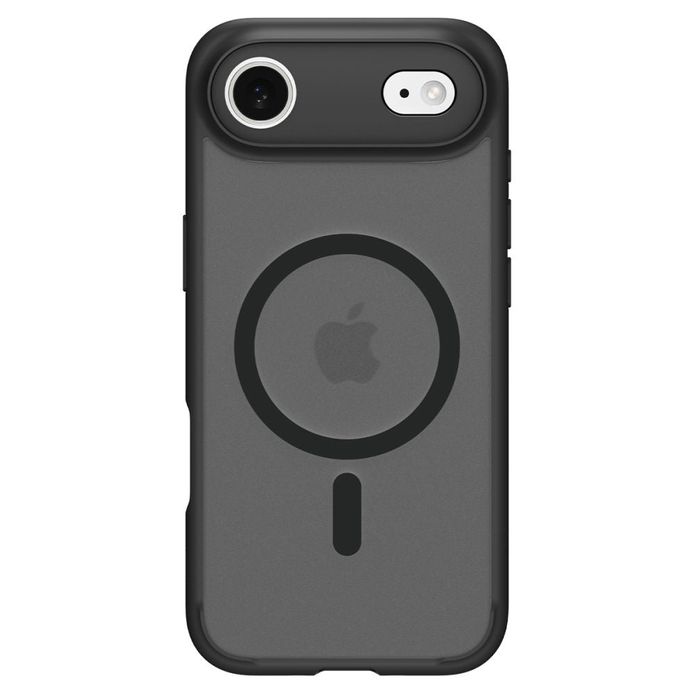 MagSafe-kotelo Apple iPhone 17 Airille, Spigen, Ultra Hybrid, Satinoitu Musta