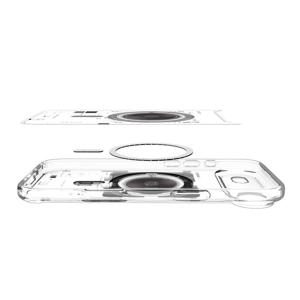 MagSafe-kotelo Apple iPhone 17 Airille, Spigen, Ultra Hybrid Neo One, Läpinäkyvä ACS10321