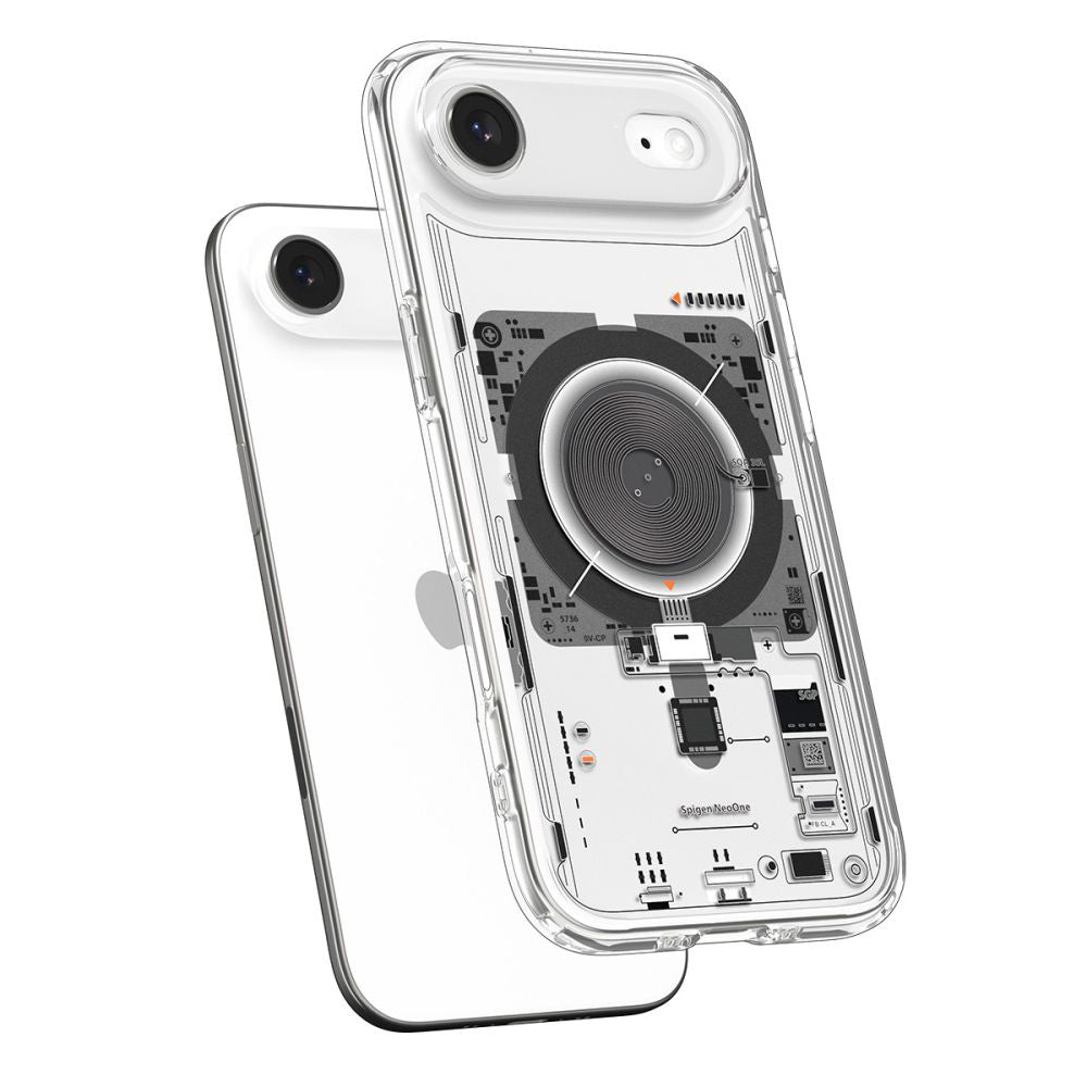 MagSafe-kotelo Apple iPhone 17 Airille, Spigen, Ultra Hybrid Neo One, Läpinäkyvä ACS10321