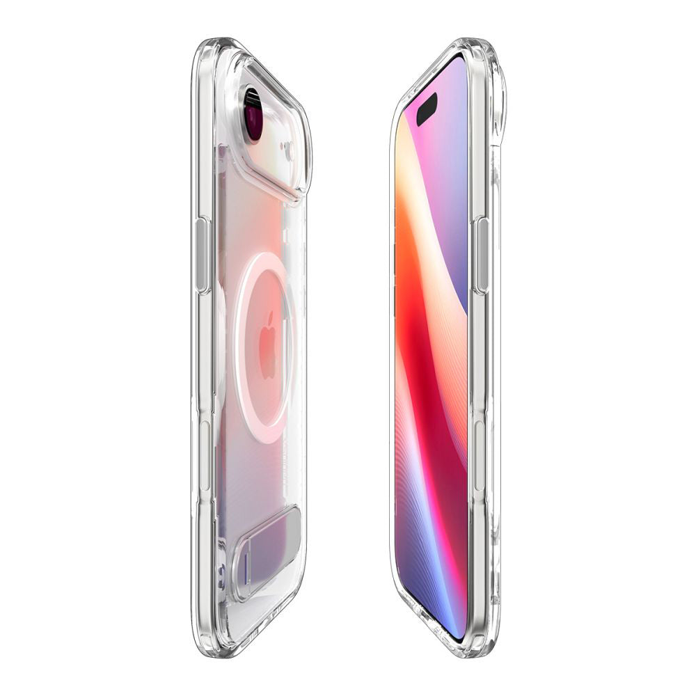 MagSafe-kotelo Apple iPhone 17 Airille, Spigen, Ultra Hybrid S, Läpinäkyvä ACS09926