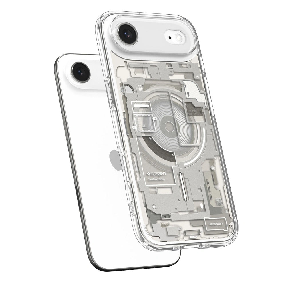 MagSafe-kotelo Apple iPhone 17 Airille, Spigen, Ultra Hybrid Zero One, Beige