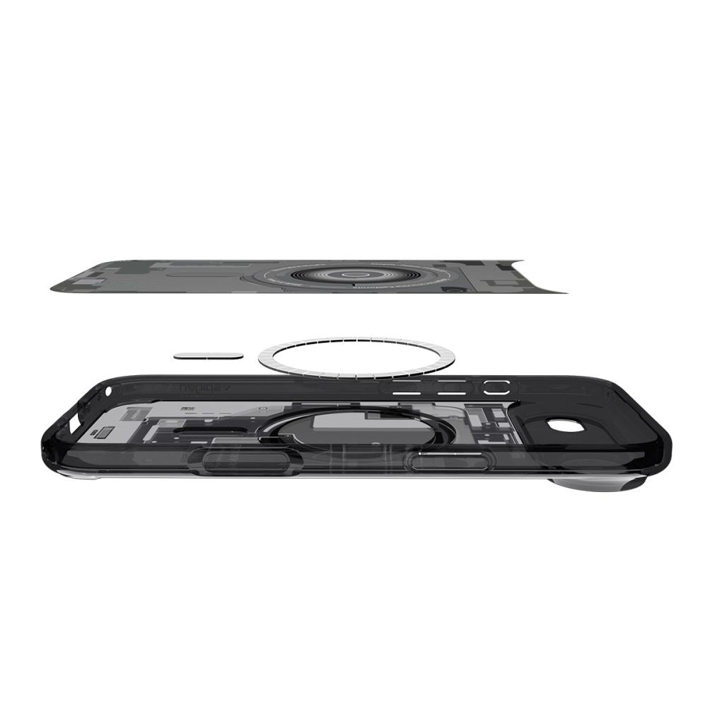MagSafe-kotelo Apple iPhone 17 Airille, Spigen, Ultra Hybrid Zero One, Musta ACS10320
