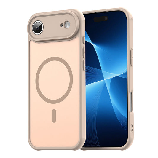 MagSafe-kotelo Apple iPhone 17 Airille, Techsuit, HaloFrost II, Kultainen