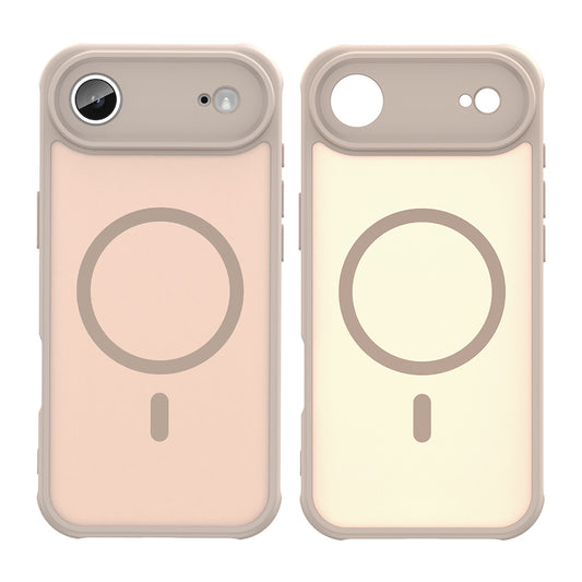 MagSafe-kotelo Apple iPhone 17 Airille, Techsuit, HaloFrost II, Kultainen