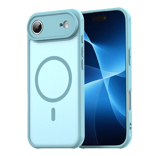 MagSafe-kotelo Apple iPhone 17 Airille, Techsuit, HaloFrost II, Vaaleanvihreä