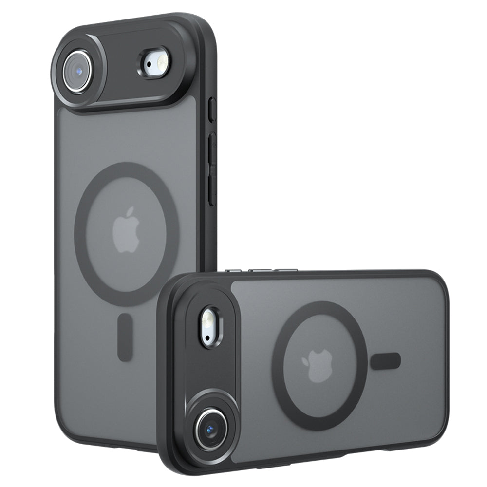 MagSafe-kuori Apple iPhone 17 Airille, Techsuit, PureFrost, Musta satiini