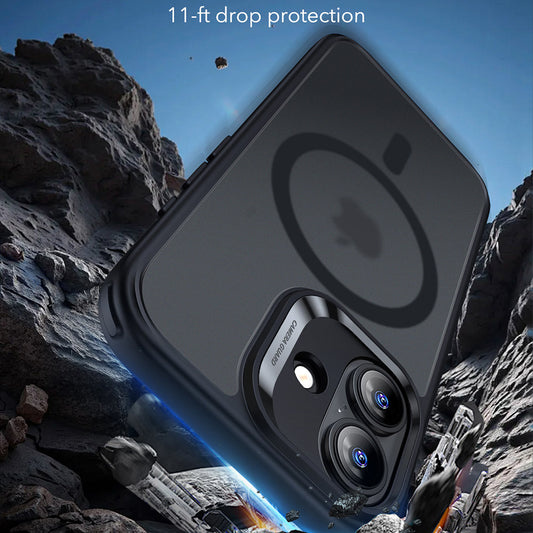 MagSafe-kotelo Apple iPhone 17:lle, ESR, Classic Hybrid, Satinoitu Musta