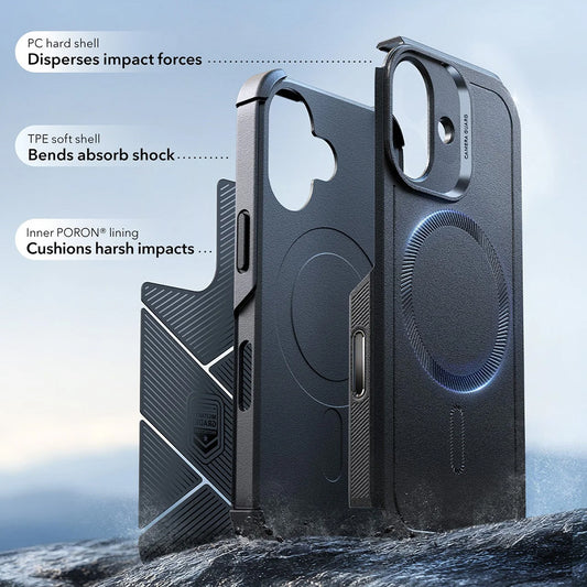 MagSafe-kotelo Apple iPhone 17:lle, ESR, Cyber, Musta